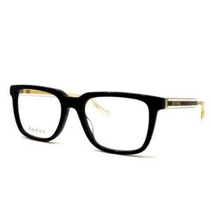 Authentic Gucci Eyeglasses GG0560ON 005 Black Full Rim Frames 55MM RX-ABLE